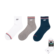 SPORTS QUARTER SOCK 19222 (3 PACKS) Assorted